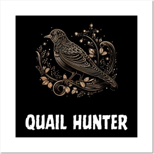 quail hunting Posters and Art